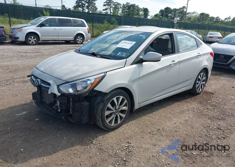 2017 Hyundai Accent Value Edition из США, поврежденный, VIN KMHCT4AE5HU262120